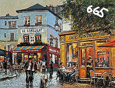 Chris McMorrow - No 665 Cafe Montmartre